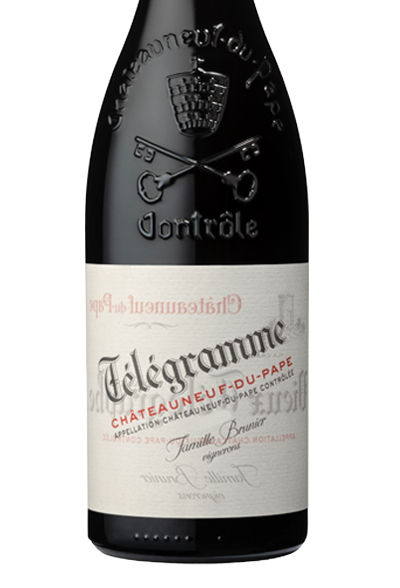 Famille Brunier "Télégramme" *Magnum*, Chàteauneuf-Du-Pape, Rhone Valley, France