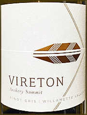 Archery Summit 'Vireton' Pinot Gris, Willamette Valley, Oregon
