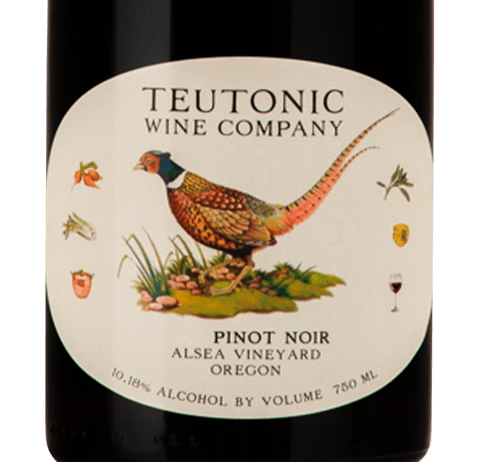 Teutonic Wine Company "Alsea Vineyard" Pinot Noir, Willamette Valley, Oregon