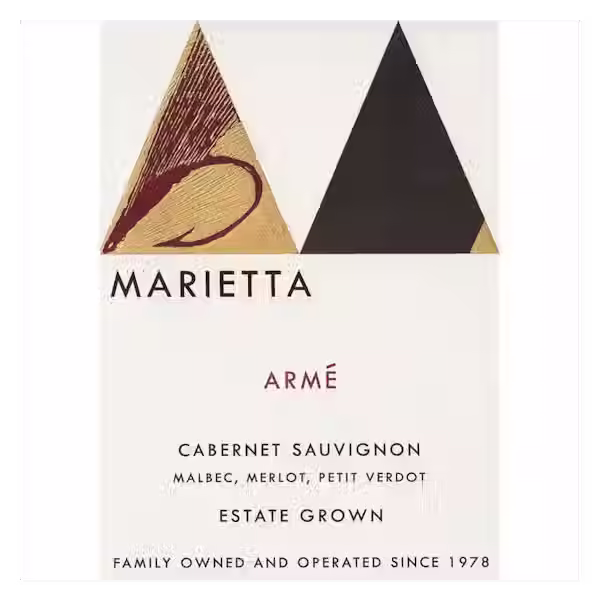 Marietta Cellars "Armè" Cabernet Sauvignon, McDowell Valley, Mendocino Cty, Cali