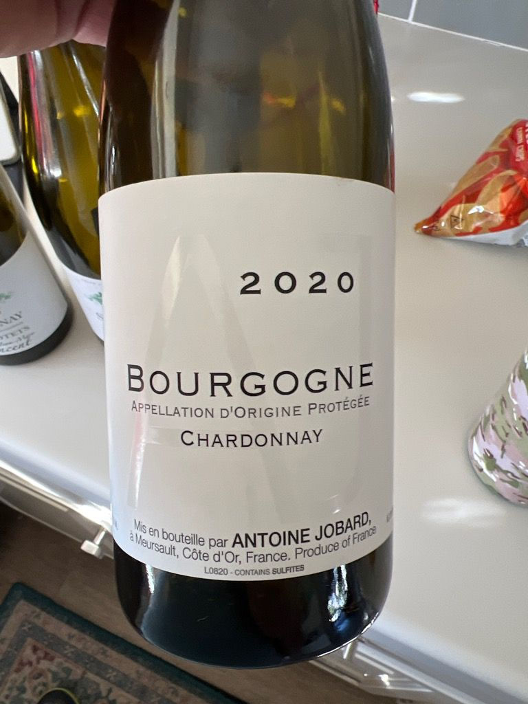 Antoine Jobard Bourgogne Chardonnay, Meursault, Cote d'Or, France