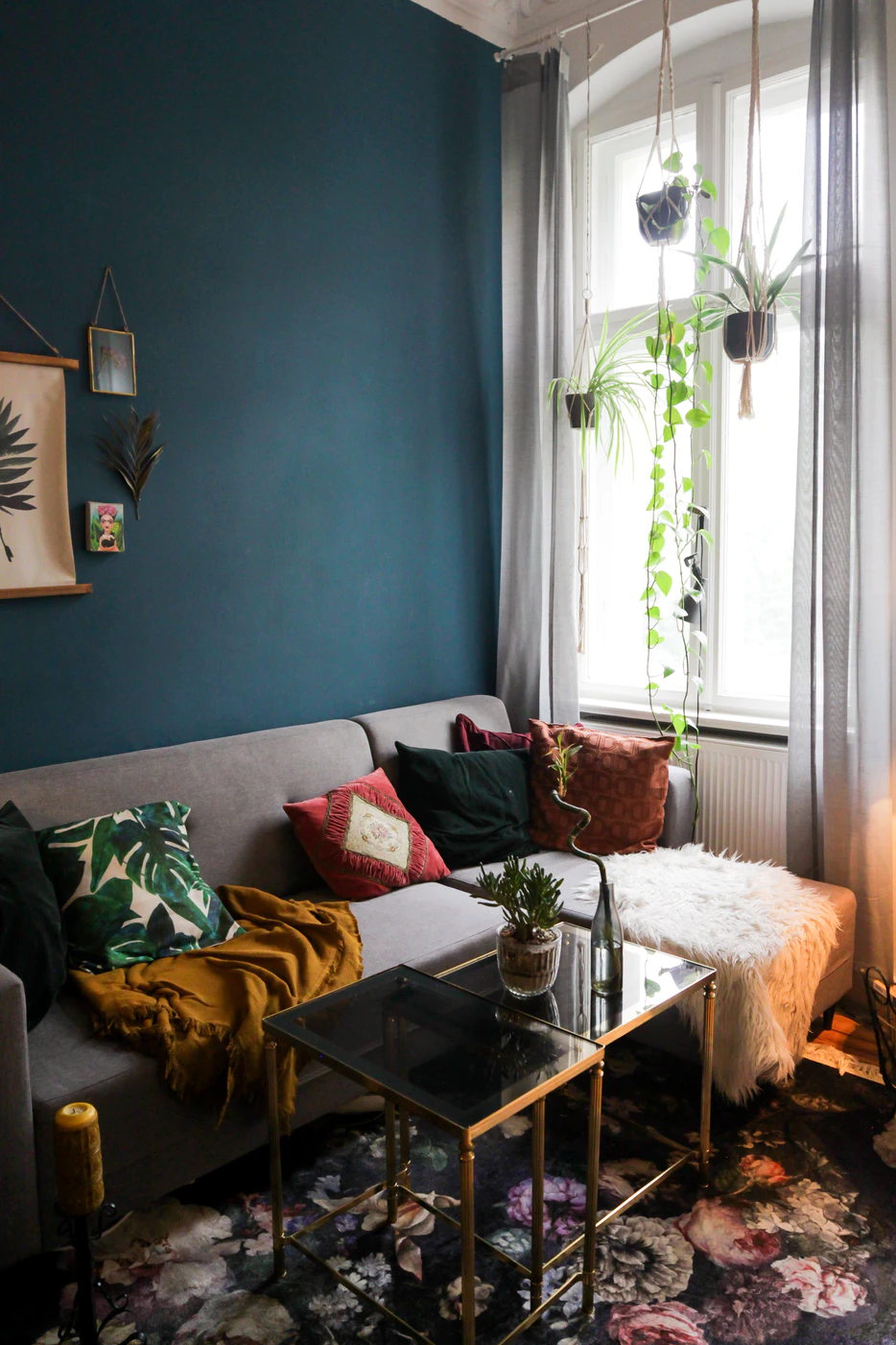 Blue living room, let Adam help you achieve the same finish!