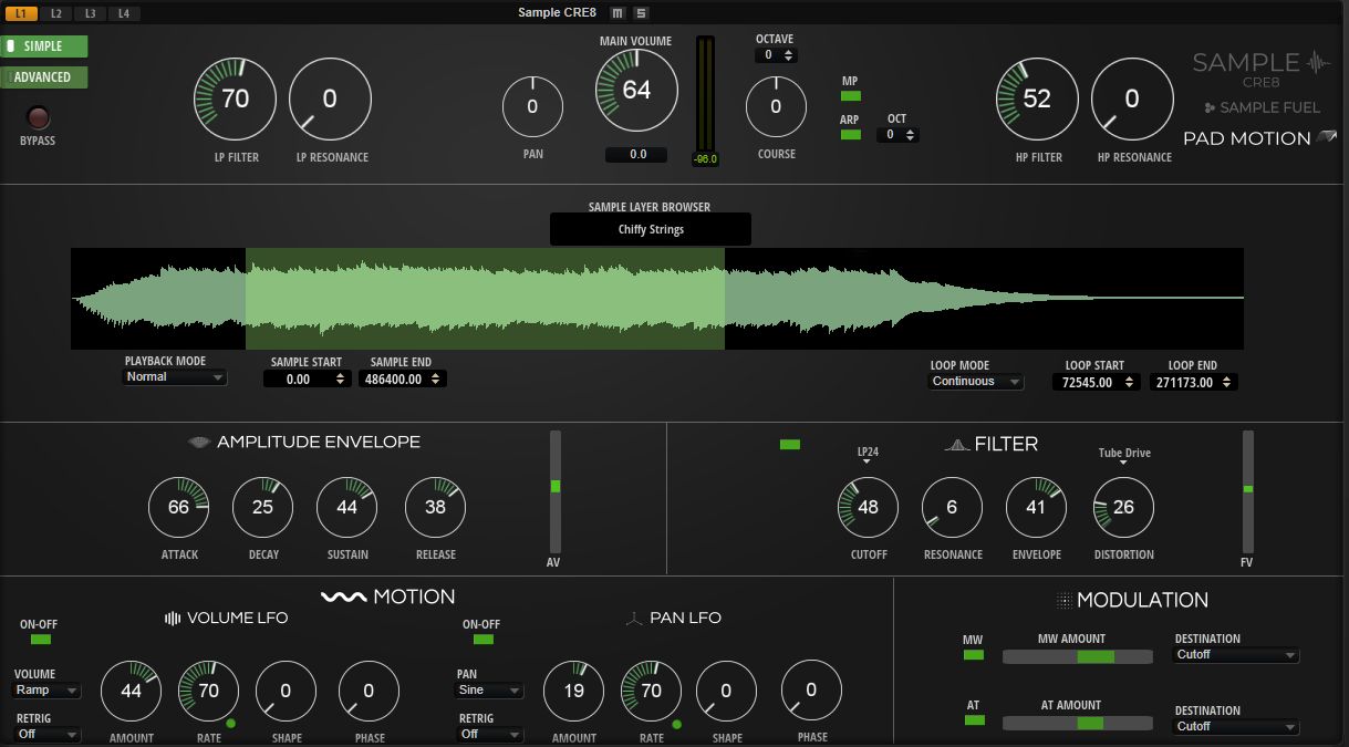 Sample Fuel PAD MOTION Free Download-Cracker4Free