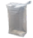 Product showcase of block bottom with open top valve bags.