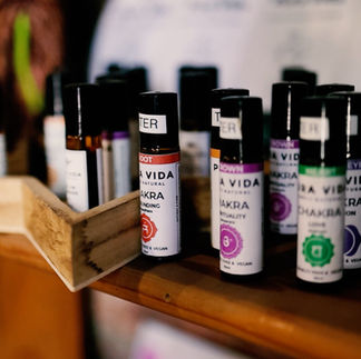 Aromatherapy Cosmic Crystals Shop at The Old Mushroom Farm Howick
