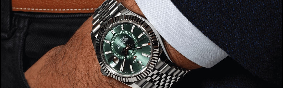 Reloj de lujo para hombre con correa metálica – Boué Joyeros CDMX