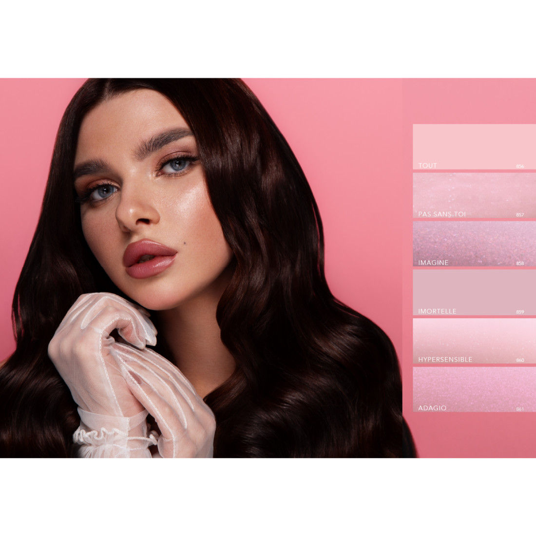 °Brush N' Color Collectie LOVE BY GRACE 6 x 10ml