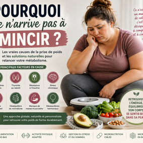 Pourquoi je n’arrive pas à mincir ?