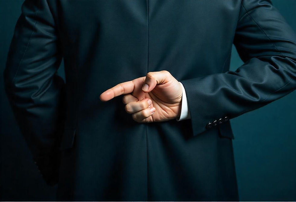 Even a Little White Lie Can Get You Into Trouble