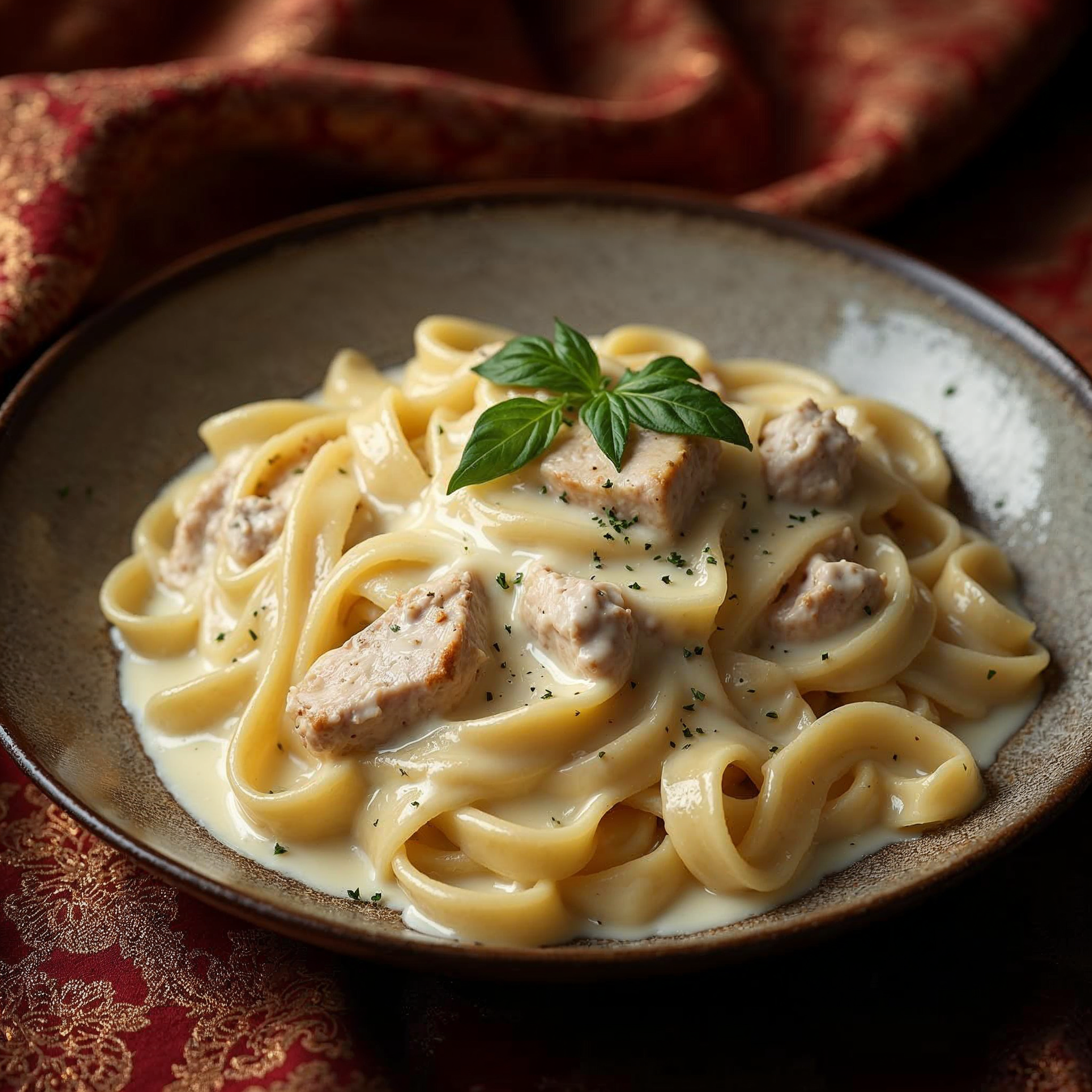 Classic Pasta Alfredo Chicken
