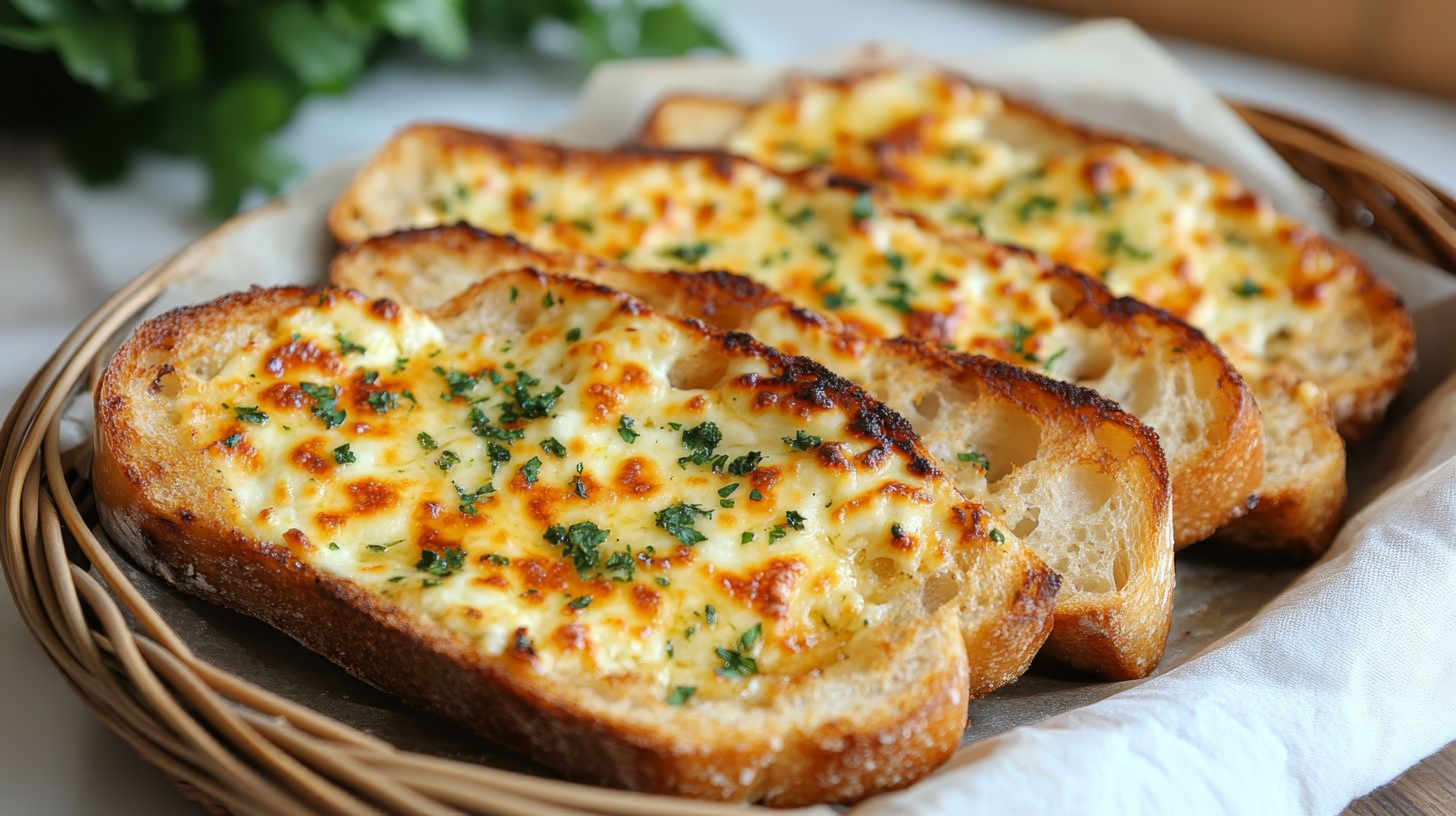 Chilli Cheese Garlic Bread