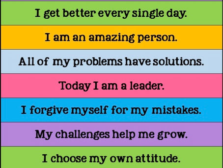 Start the day with a Positive Affirmation ☘️