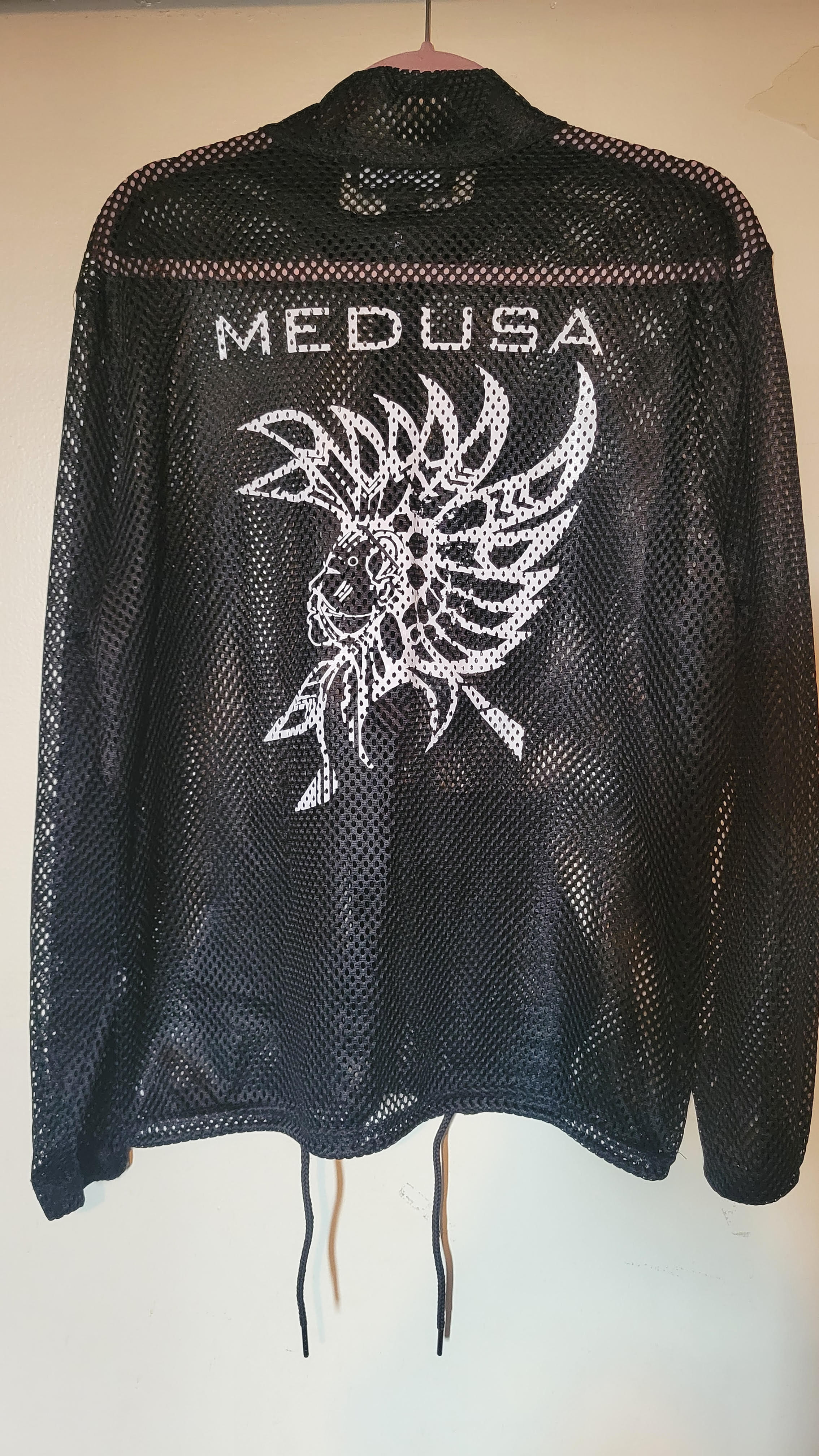 Medusa Mesh Long Sleeve black
