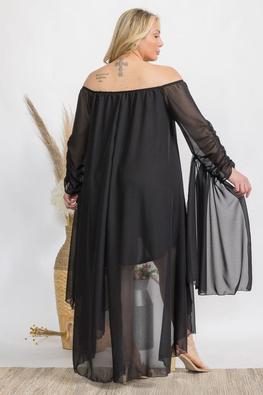 Thumbnail: Black Hi Lo Dress