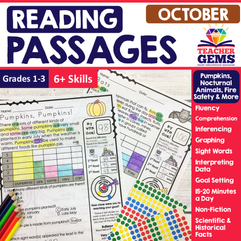 October Reading Passages