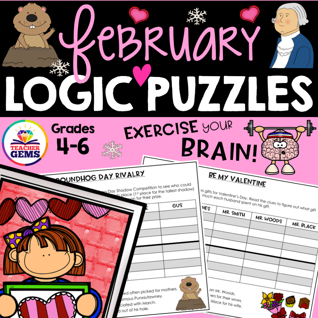 February Logic Puzzles