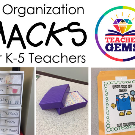 10 Organization Hacks for Teachers