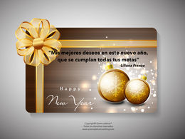 Feliz año nuevo