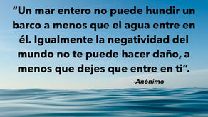 Frase Un mar entero