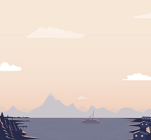 湖のボート