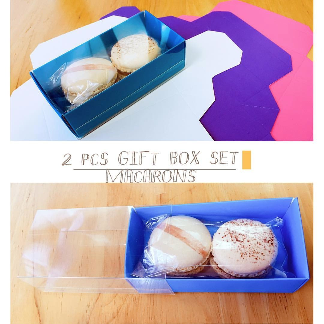 Nice cups Macarons 2pcs gift box set 2件裝馬卡龍禮盒
