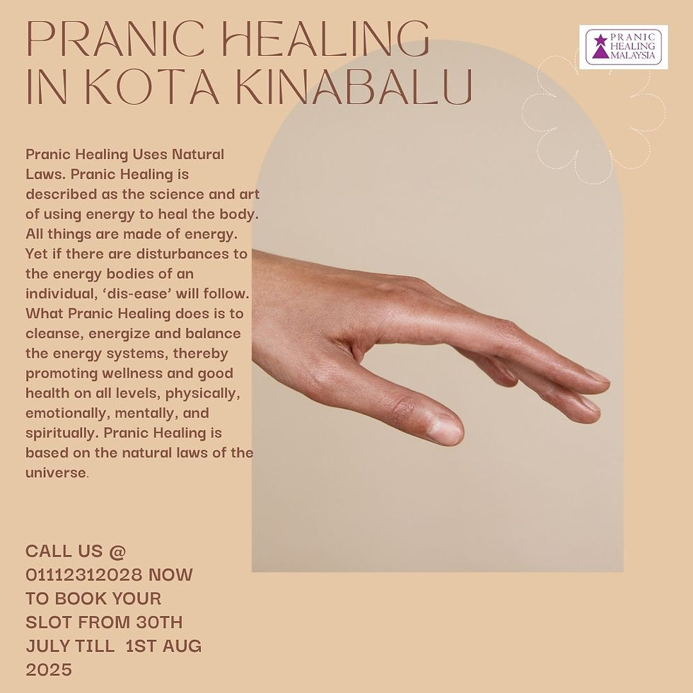 Pranic Healing in Kota Kinabalu