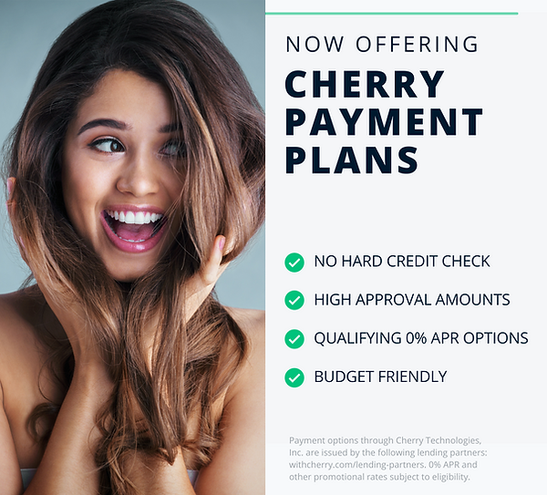Cherry affordable Payment plans for hair extensions