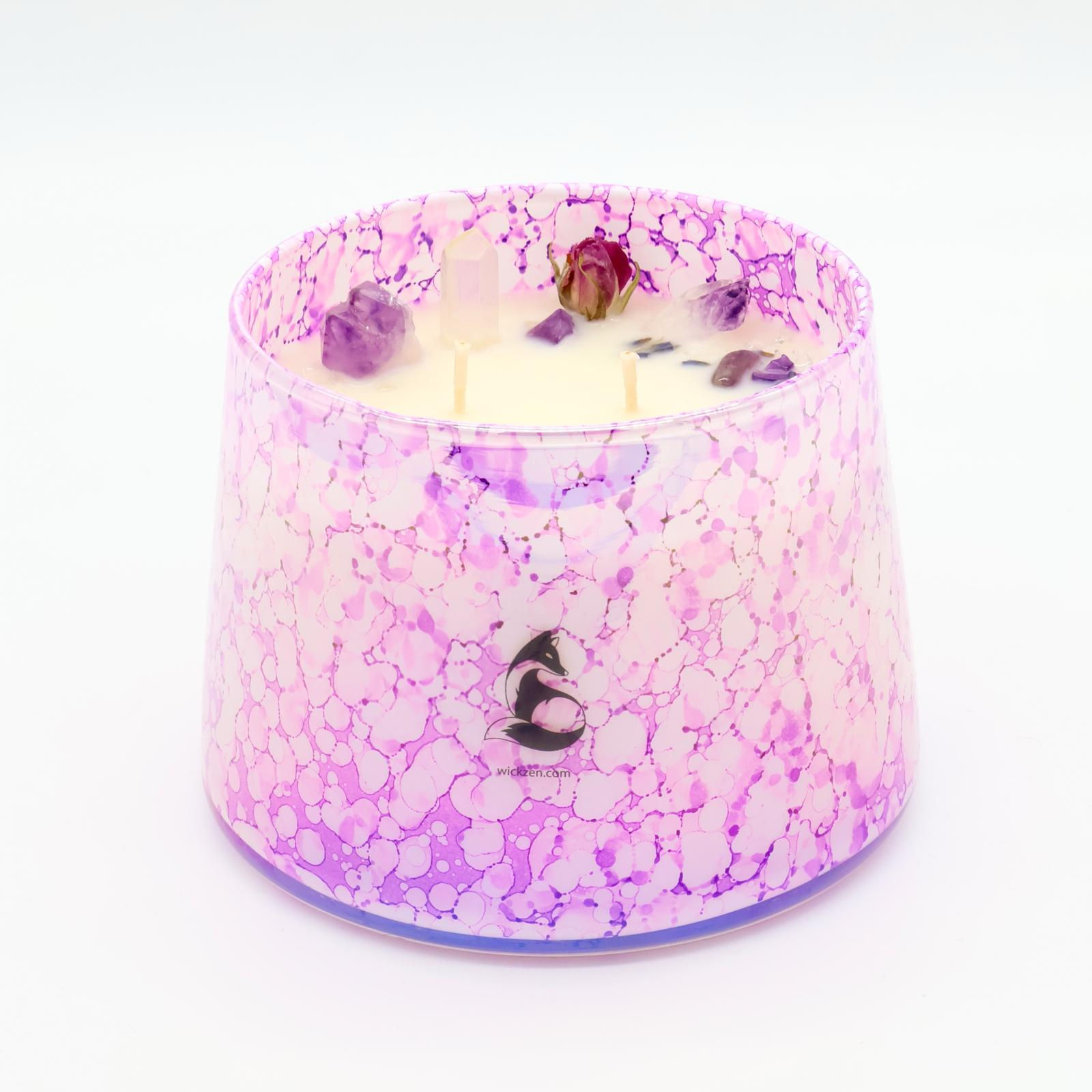 SANCTUARY CRYSTAL CANDLE BOWL