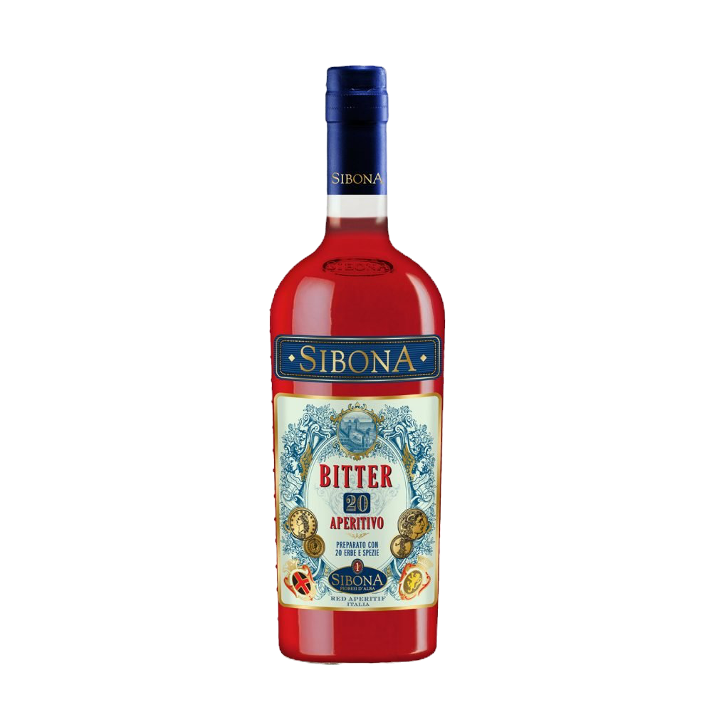 Antica Distilleria Sibona, Bitter 20 Aperitif Handcrafted 20 herbs and spices