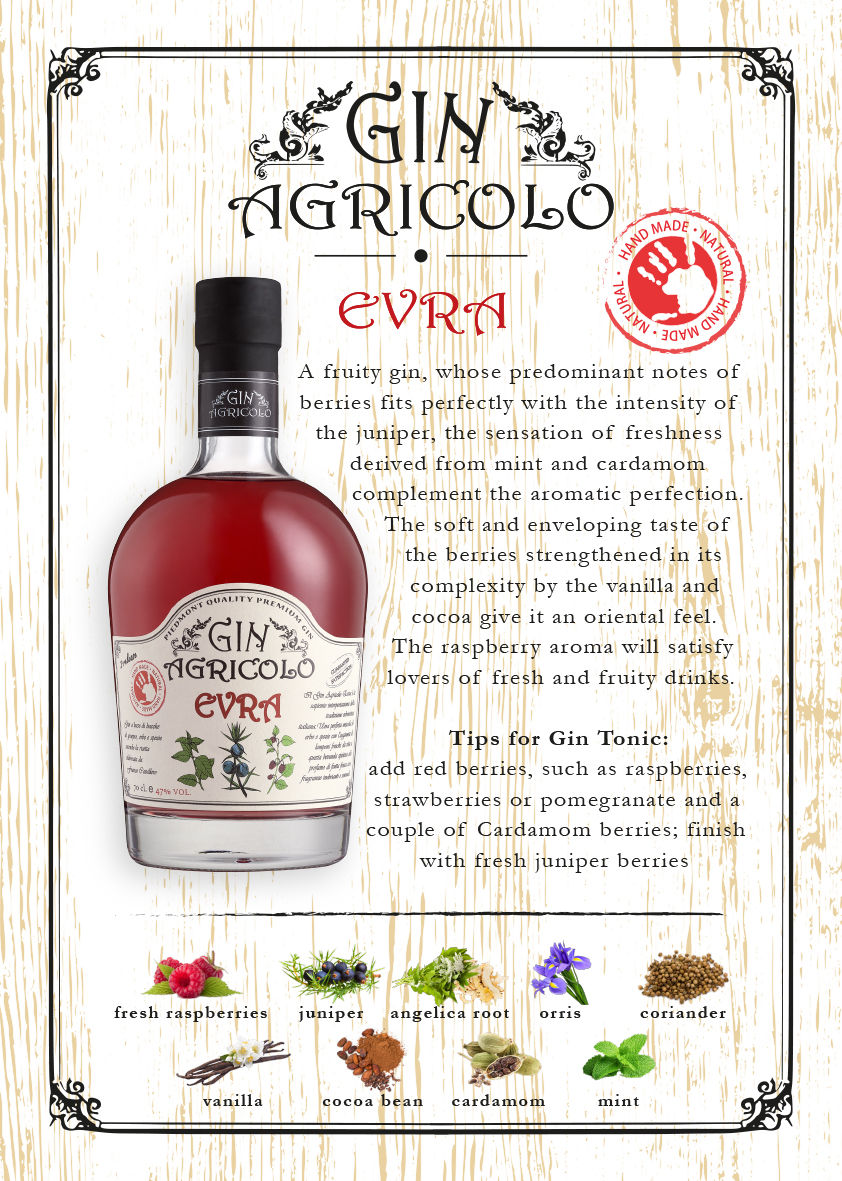 Thumbnail: Gin Agricolo, Evra 47.0% 70cl