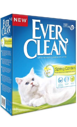 Areia Auto Aglomerante Ever Clean Spring Garden 6 L