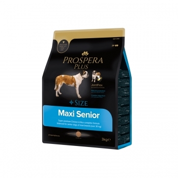 Ração para cães Prospera Plus Maxi Sénior 15 kg
