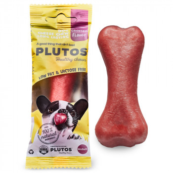 Plutos - Osso Comestível De Chouriço Small