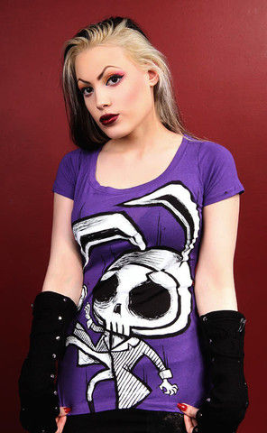 Akumu-White Rabbit Ladies shirt