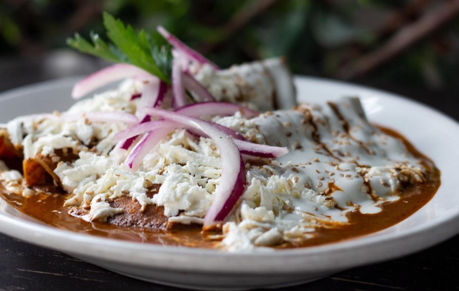 Enchiladas Poblanas