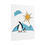 Thumbnail: Penguin Family Rolled Poster - Wall Decor, Gift for Kids, Nature Lover, Artwork