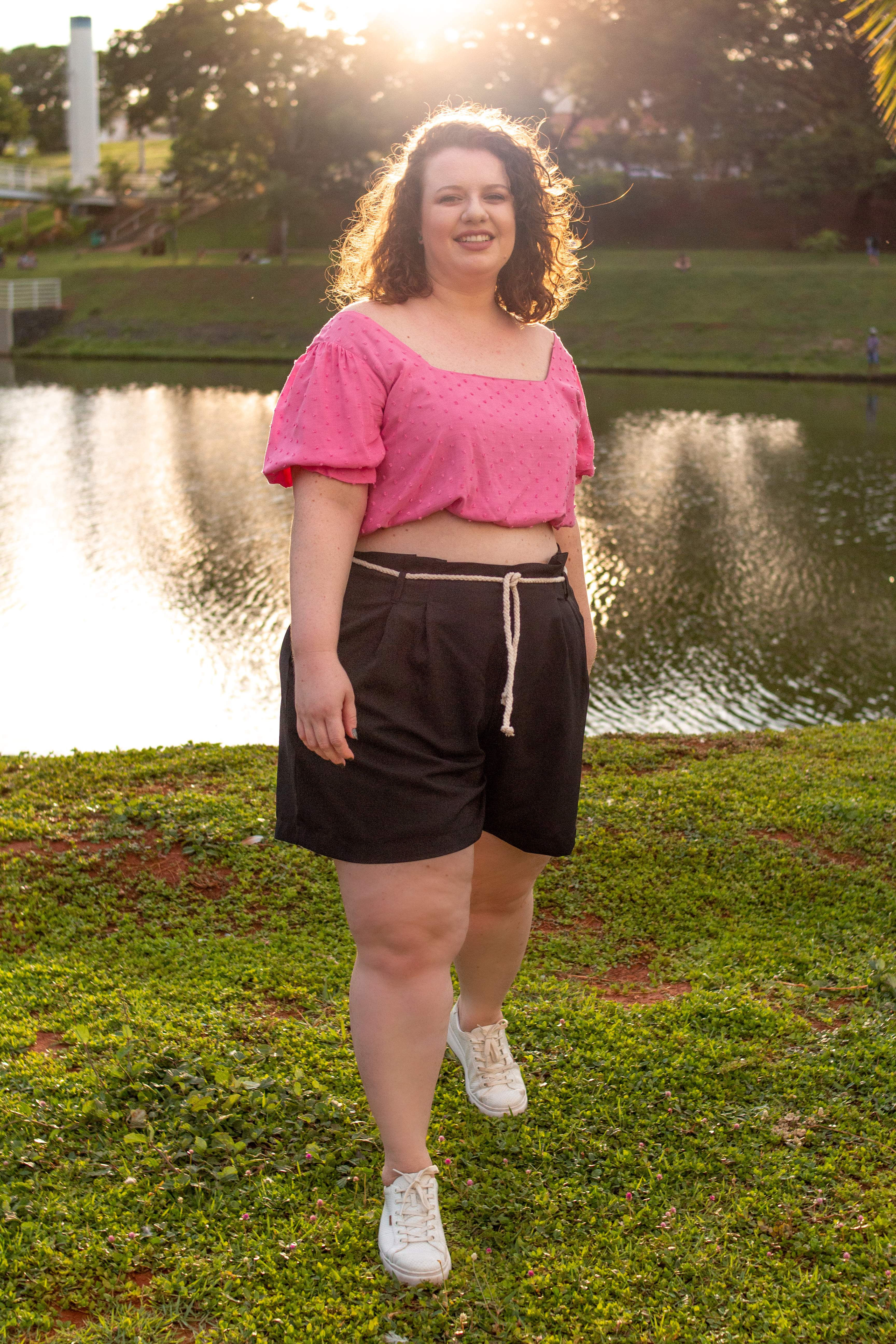 Short cinto corda
