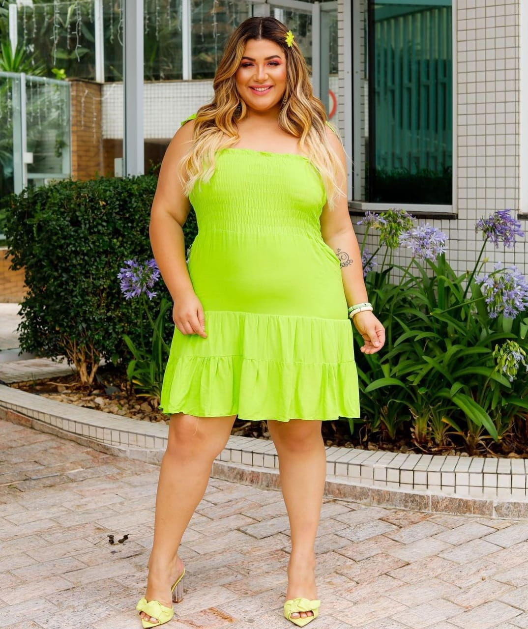 Vestido Lastex