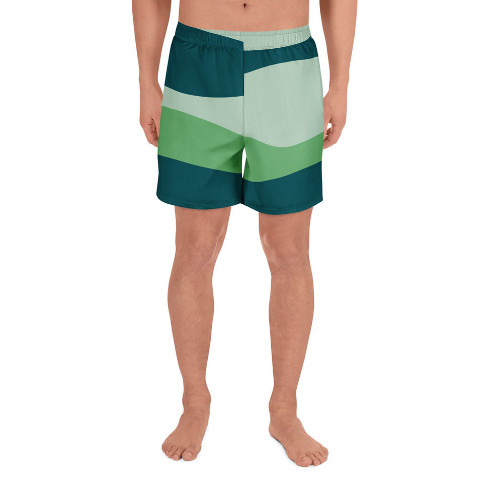 All-Over Print Unisex Athletic Long Shorts
