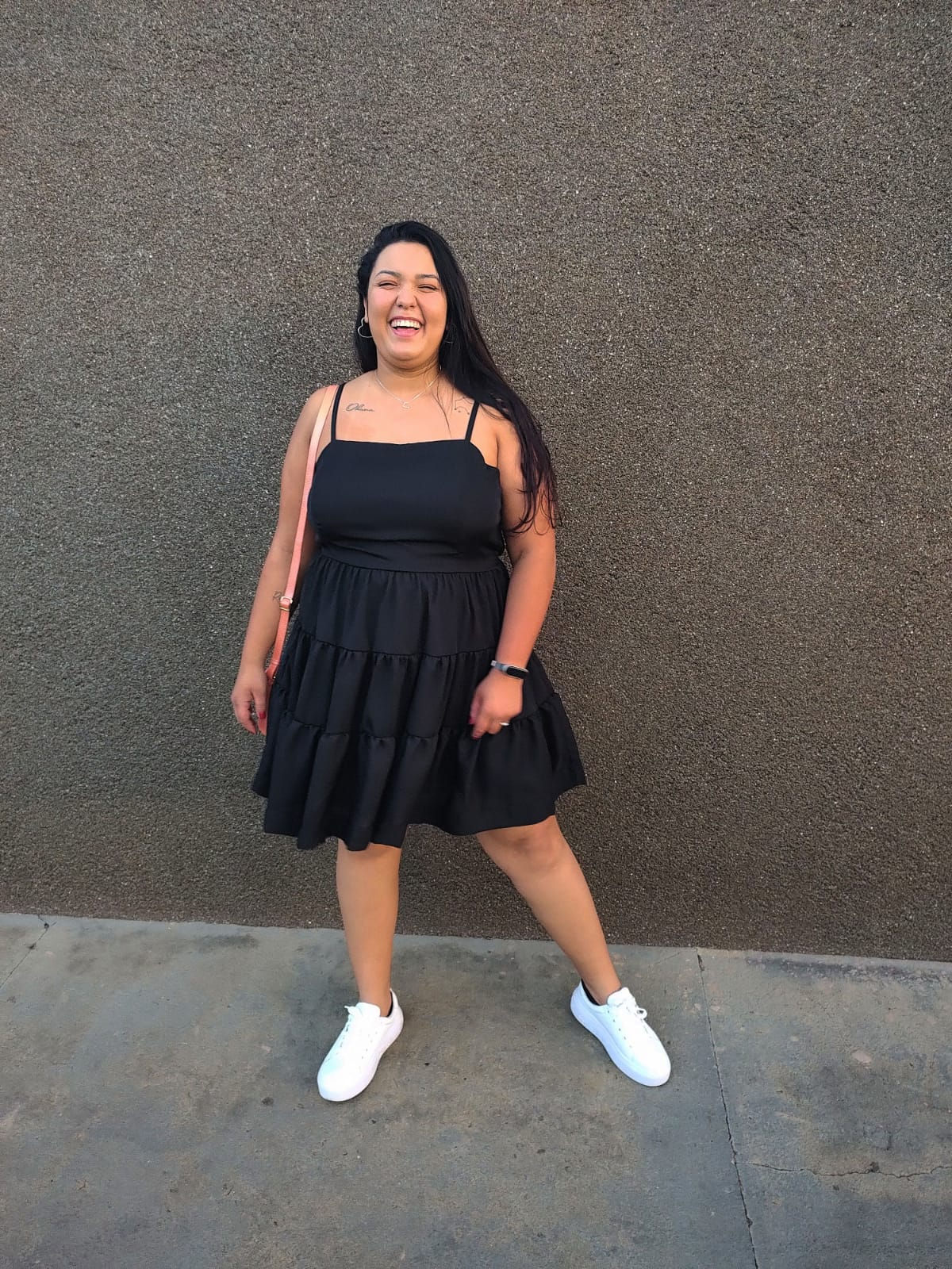 Vestido curto alcinha