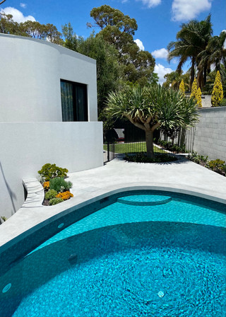 bespoke landscaping design city beach by designer tristan peirce landscape architecture pool and gardens