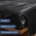 Thumbnail: Seasonwood King Sheets,Black Silk Bed Sheets Set with 2 Pillowcase