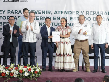 Recibe la LXVI Legislatura iniciativa sobre el Desplazamiento Forzado Interno