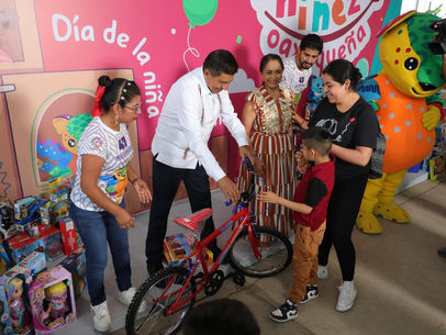 Miles de sonrisas se comparten en la Fiesta de la Niñez organizada por DIF Oaxaca