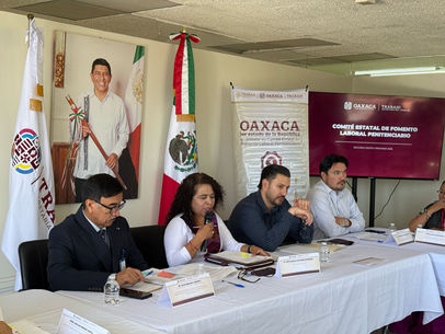 Reafirma Oaxaca liderazgo nacional en reinserción social con justicia laboral