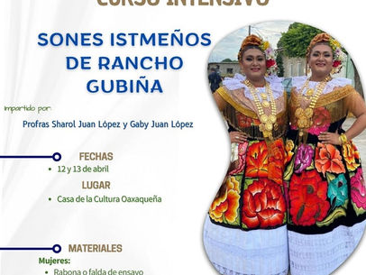 Invita Casa de la Cultura Oaxaqueña a diversas actividades de música y danza