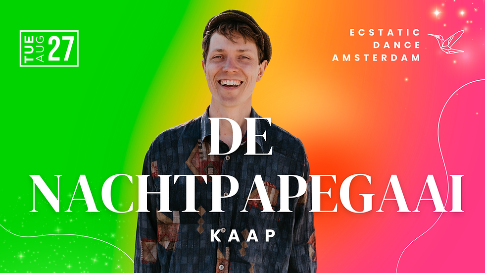 Ecstatic Dance Amsterdam @ KAAP Amsterdam | De Nachtpapegaai