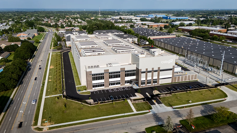 The COL4 data center is located on a seven-acre campus in Columbus, Ohio. COL4 spans 256,000 square feet, with 50 megawatts of power across three data halls.