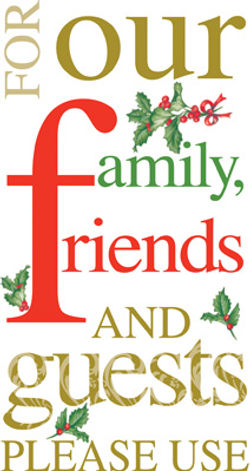 Please Use Christmas Guest