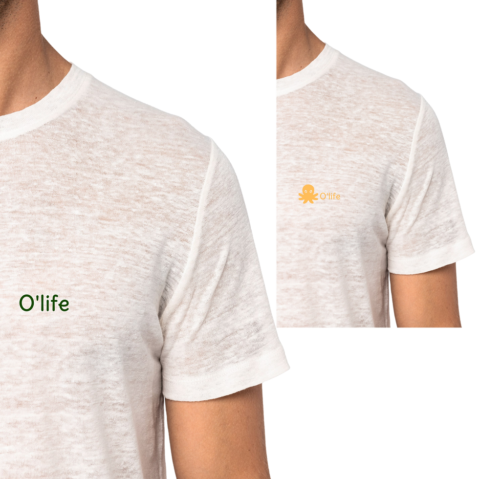 Miniature : T-shirt en LIN  écoresponsable - 190gr/m2 - Homme